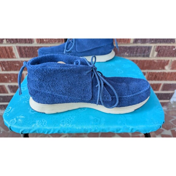 Ransom Alta Mid Blue Suede Chukka Moccasin SneakersMens Sz 8 main image 13